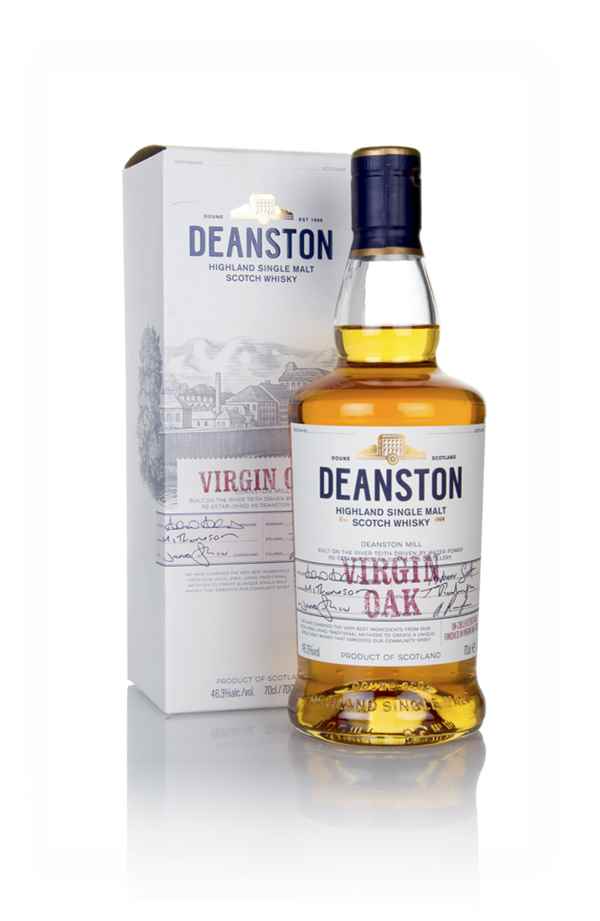 Deanston Virgin Oak Highland Single Malt Scotch Whisky (46.3% abv) - Sierra  Springs