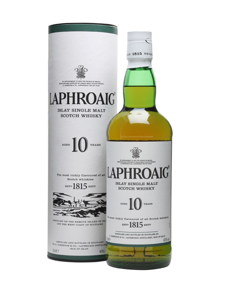 Laphroaig 10 Year Old ( 43% abv) - Sierra Springs