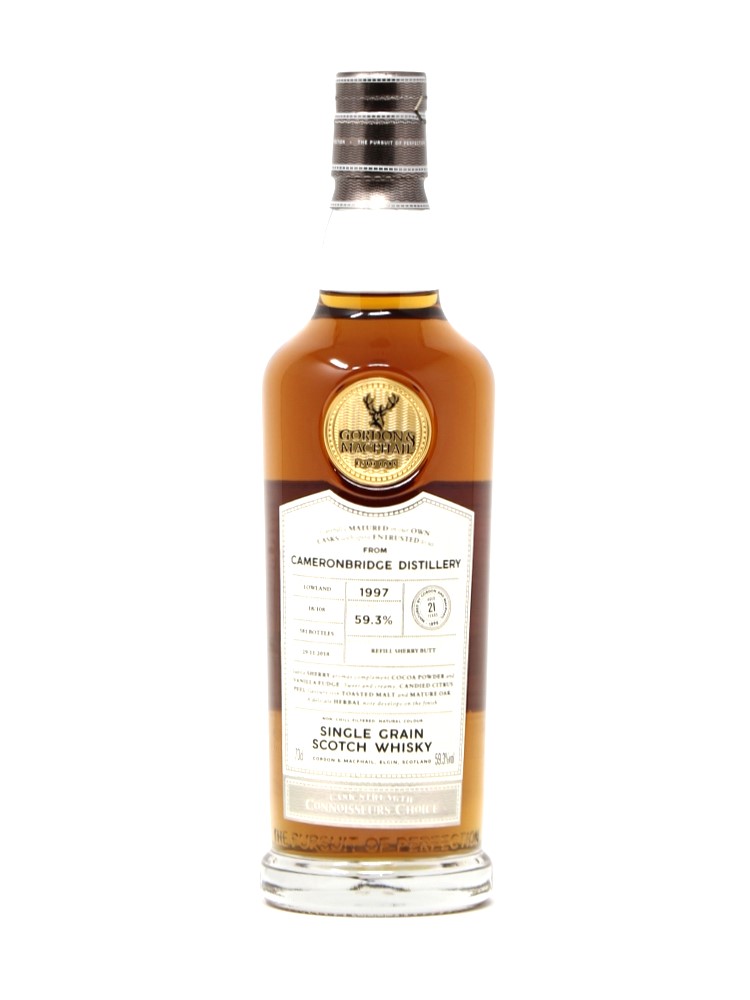 Gordon & Macphail Cameronbridge 1997 Cs Cc (59.3% abv)