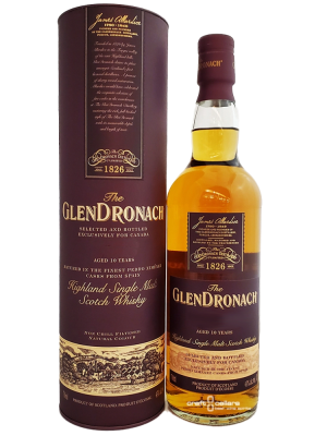 The GlenDronach 10 Year Old Single Malt Whisky (43% abv)