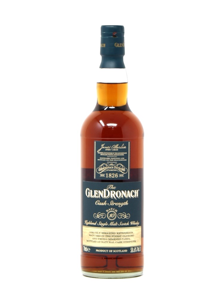 The GlenDronach Cask Strength Batch 10 (58.6% abv)