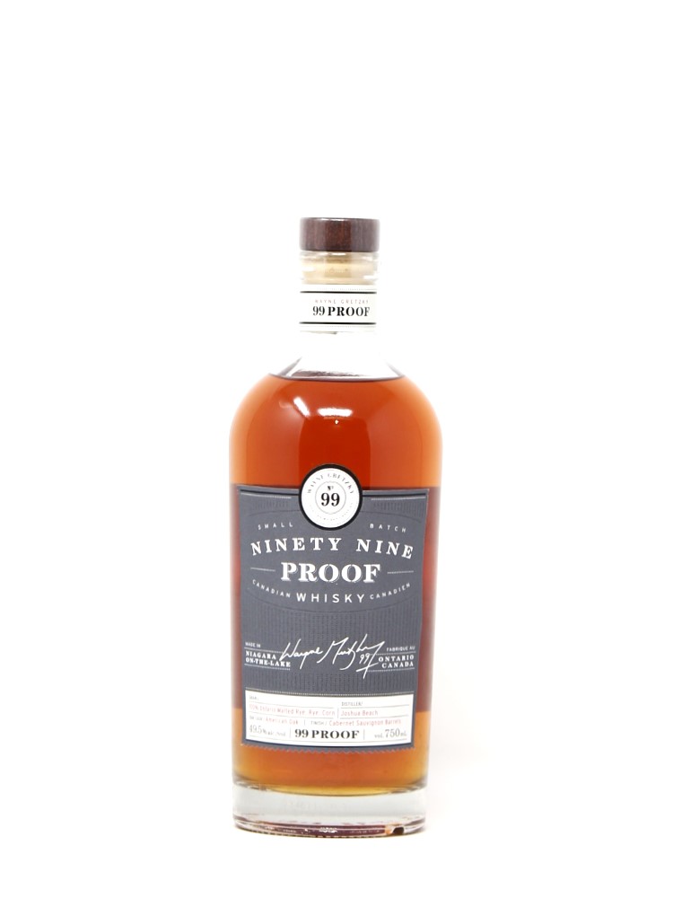 WAYNE GRETZKY 99 PROOF WHISKY 49.5%