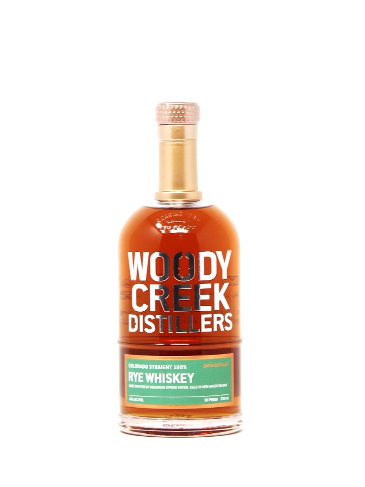 WOODY CREEK RYE WHISKEY