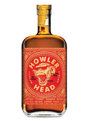 Howler Head Banana Infused Kentucky Straight Bourbon Whiskey (40% abv)