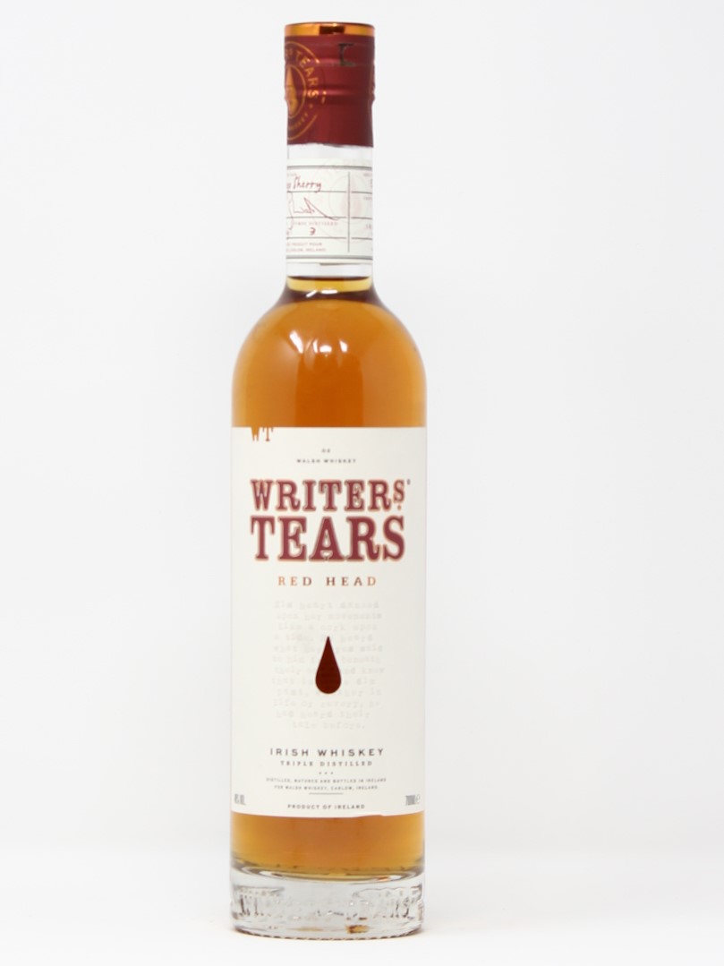 WRITERS' TEARS RED HEAD IRISH WHISKEY