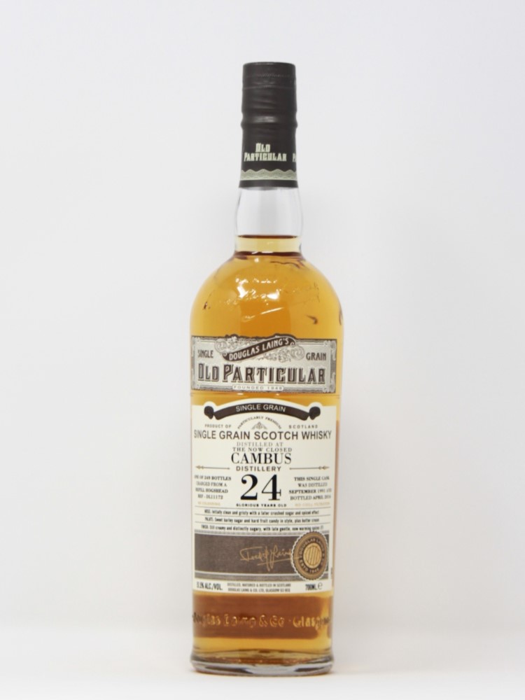 Old Particular Grain Cambus 24 Years (51.5% abv)