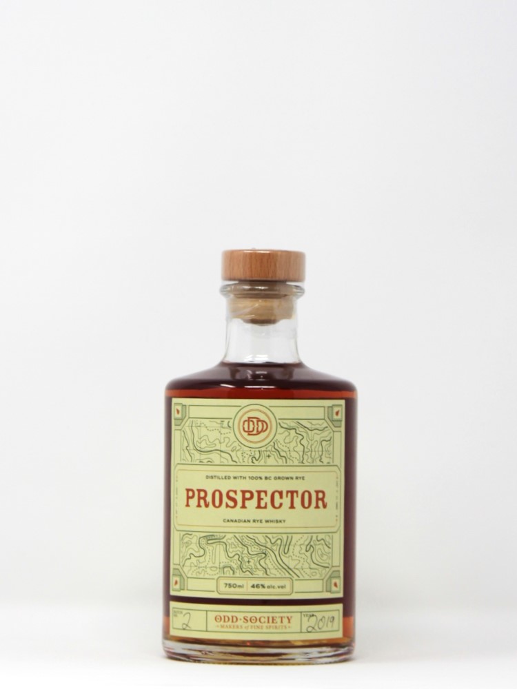 PROSPECTOR WHISKY CANADIEN ODD SOCIETY