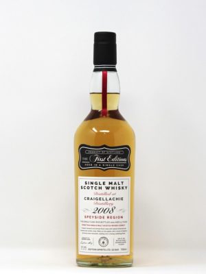 The First Editions Craigellachie 2008 Sierra Springs Exclusive (57.1% abv)
