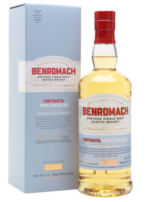 Benromach Distillery 10 Year Old 2011 Contrasts: Triple Distilled (46% abv)