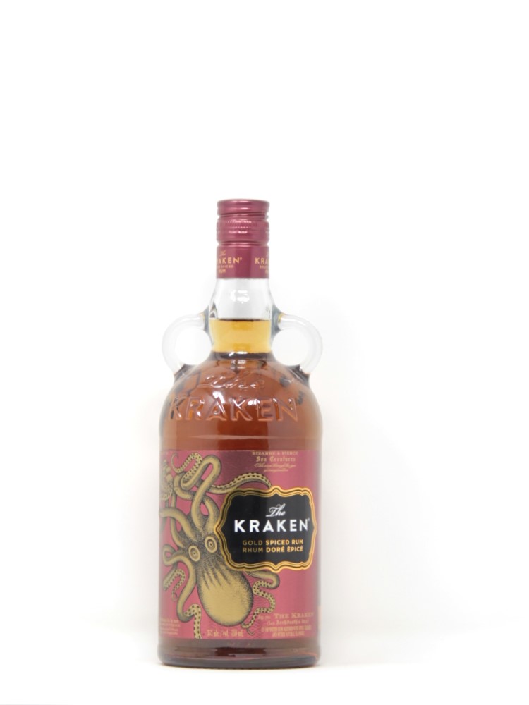 The Kraken Gold Spiced Rum ( 35% abv)