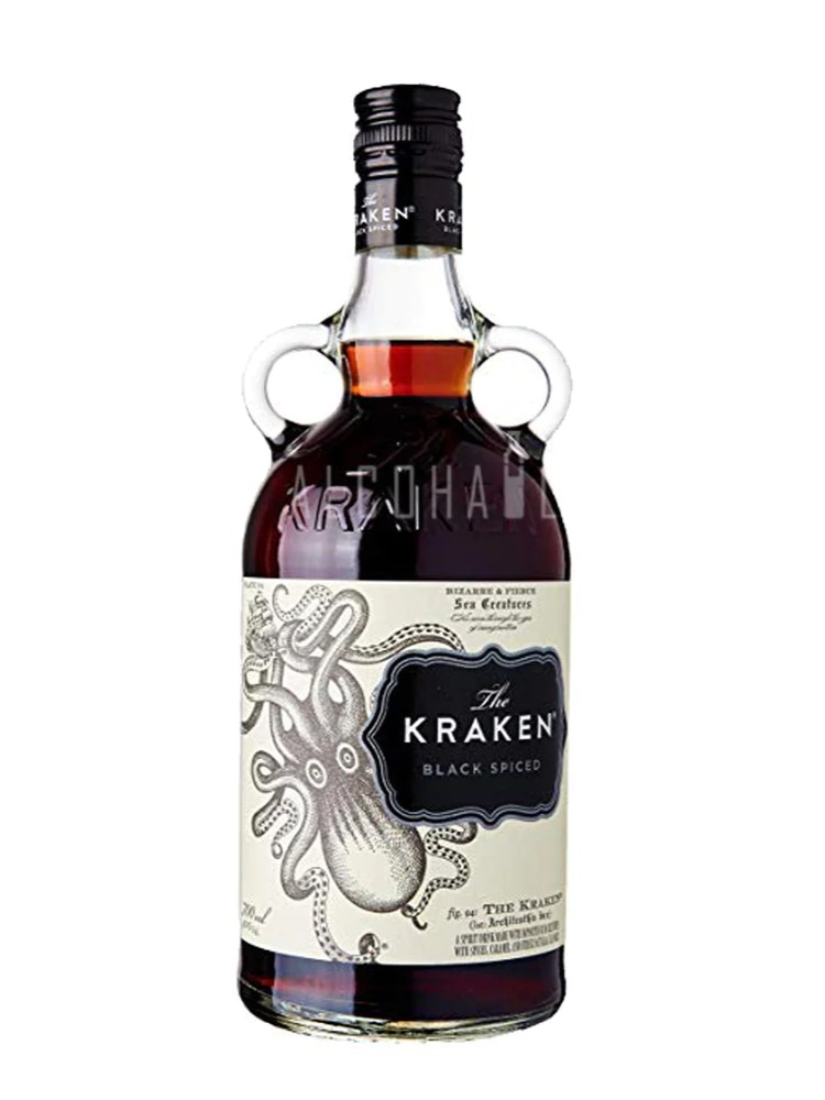 The Kraken Black Spiced Rum (47% abv)