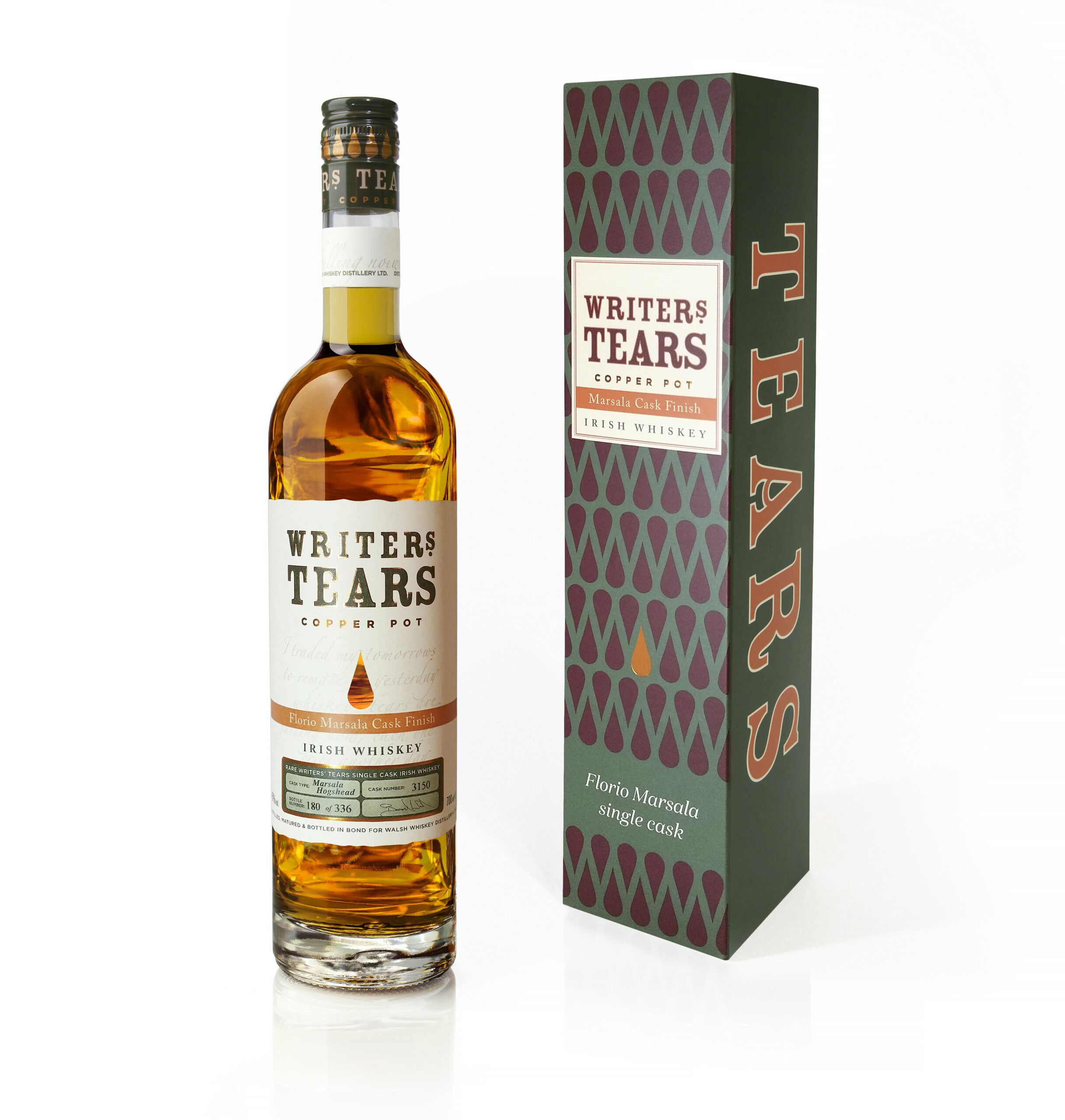 WRITERS TEARS POT STILL IRISH 40%