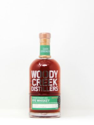 Woody Creek Rye Cask Strength (59% abv)