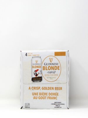 Guinness Blonde American Lager 4Pack Can (5% abv)