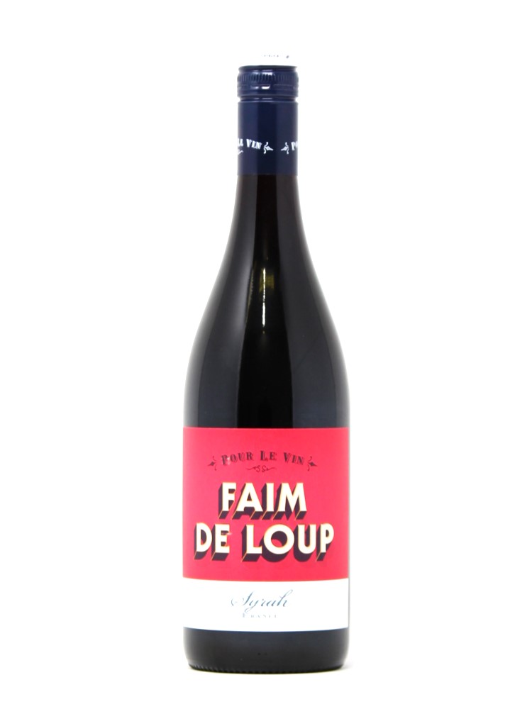 BOUTINOT POUR LE VIN FAIM DE LOUP SYRAH
