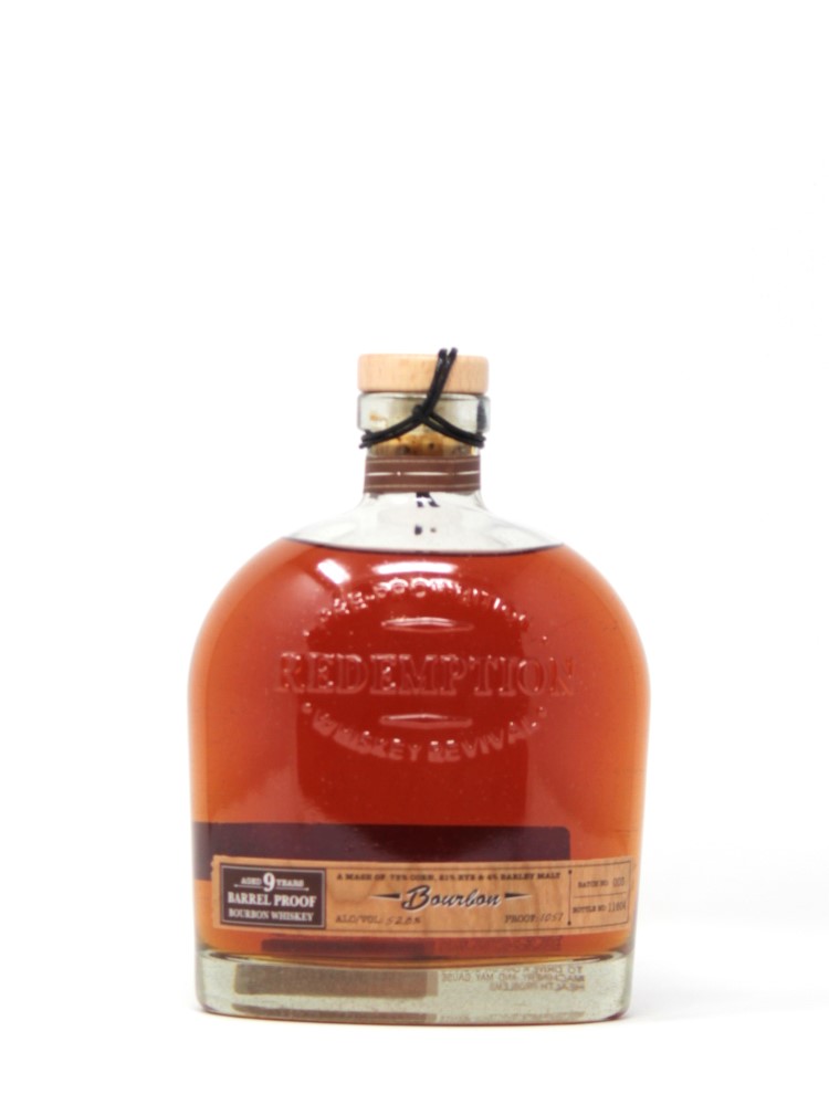 Redemption Bourbon 9 Year Old Barrel Proof (52.8% abv) - Sierra Springs