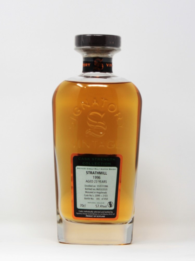 Signatory Vintage Strathmill 1996 (57.4% abv)