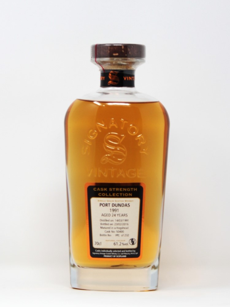 Signatory Vintage Port Dundas 1991 (61.2% abv)