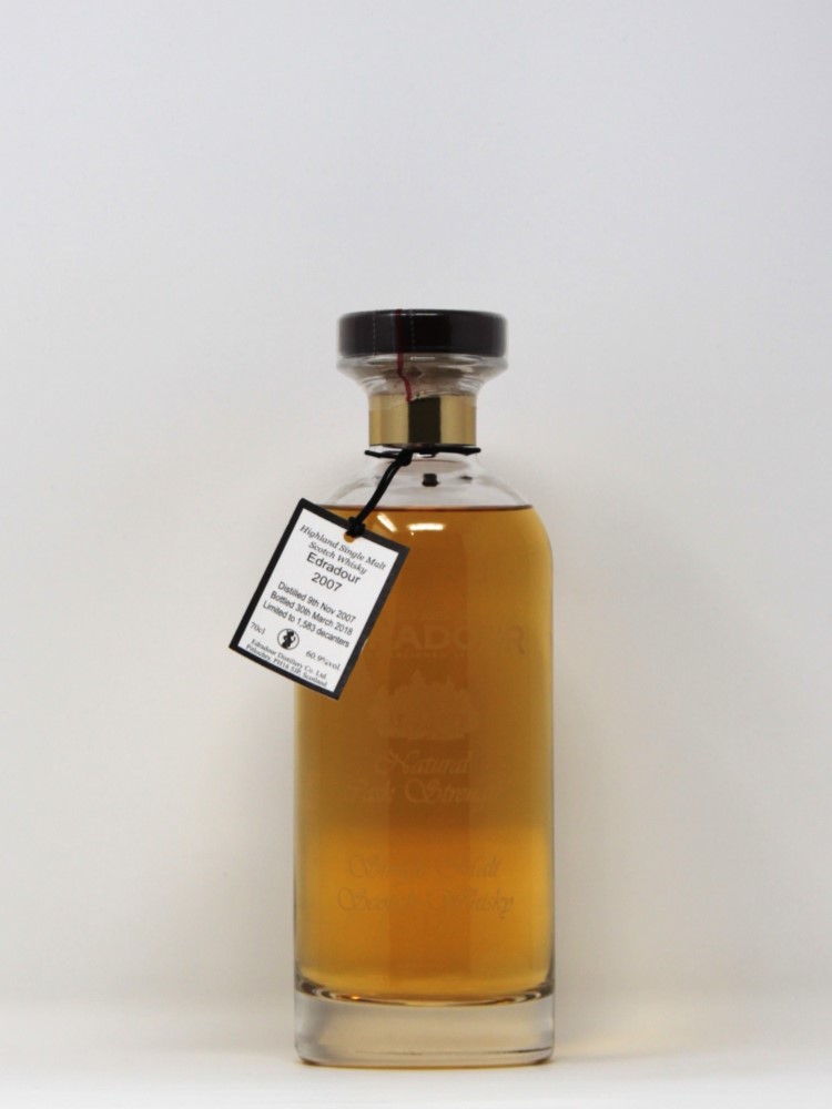 Edradour 2007 Natural Cs Ibisco Bourbon (60.9% abv)