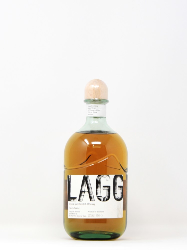 Lagg Batch 03 Ex-Red Wine Charred Cask