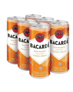 Bacardi Rum Punch Packs (5%abv)