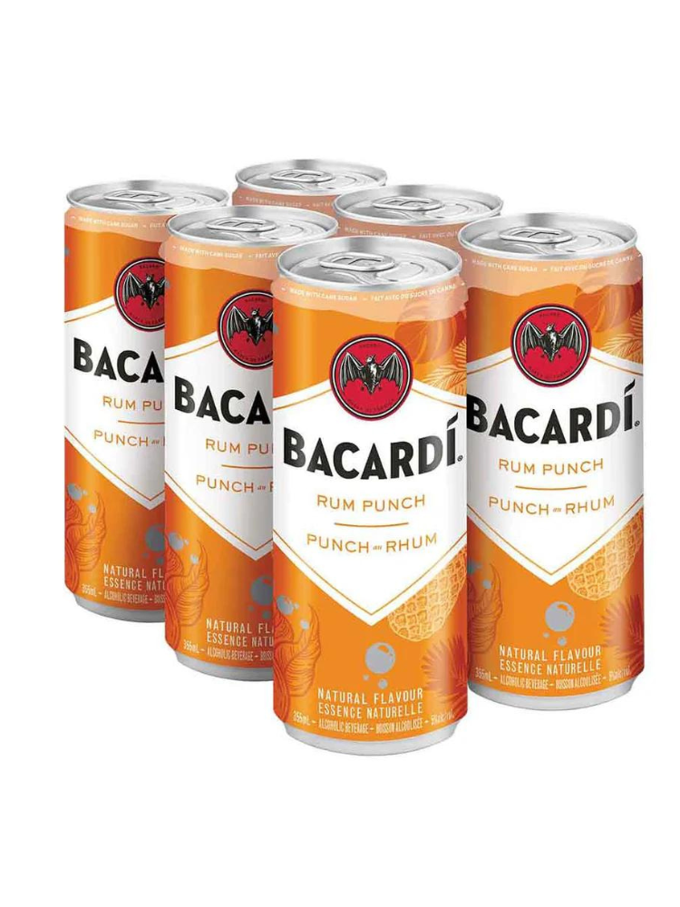 Bacardi Rum Punch Packs (5%abv)