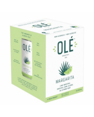 Non-alc ole margarita 4 pack can
