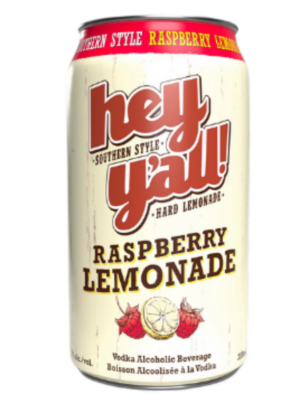 Hey y'all raspberry lemonade (5%abv)