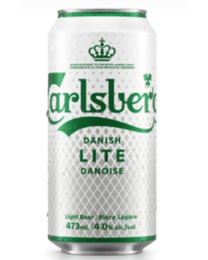 Carlsberg lite pilsner