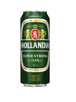 Hollandia super strong lager (11.9%abv)