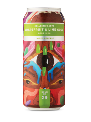 Collective arts grapefruit & lime gose (5.2%abv)