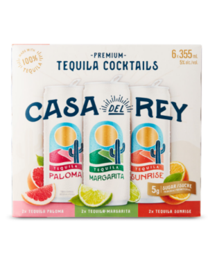 Casa del rey tequila cocktail mixed 6 pk (5%)