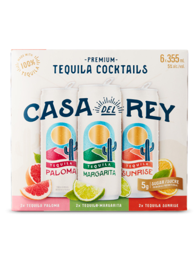 Casa del rey tequila cocktail mixed 6 pk (5%)