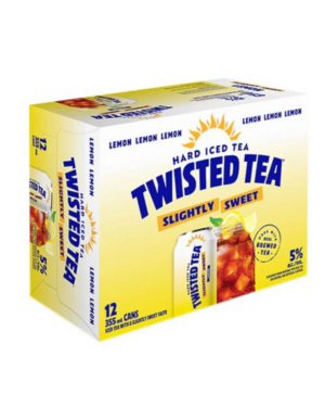 TWISTED TEA SLIGHTLY SWEET 12PK CANS
