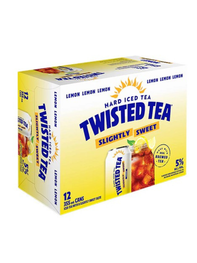 TWISTED TEA SLIGHTLY SWEET 12PK CANS