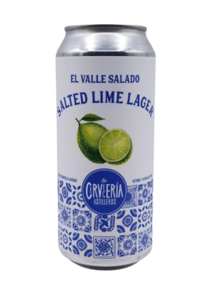 La cerveceria salted lime lager (4.5%abv)