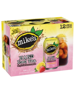 Mike's pink lemon tea 12 cans