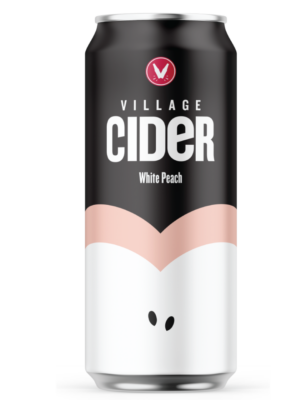 Village white peach cider (5.5%abv)