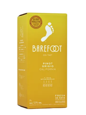 BIB Barefoot Pinot Grigio 3L bib (12%abv)