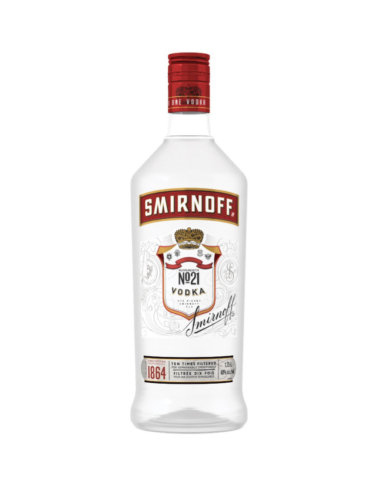 Smirnoff 1.75 L ( 40% abv)