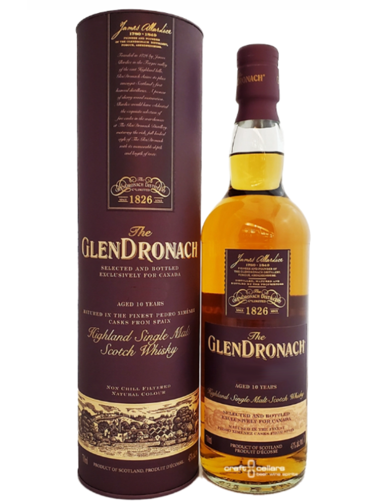 Glendronach 10 yr Old Vintage (43%abv)