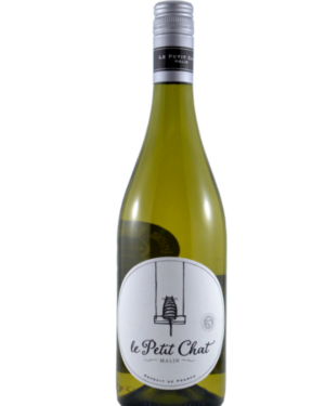 LE PETITE CHAT MALIN BLANC