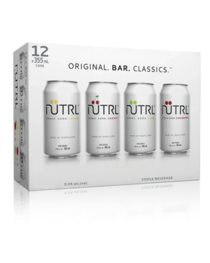 Nutrl Bar Classics Mixer 12 pack ( 5%abv)