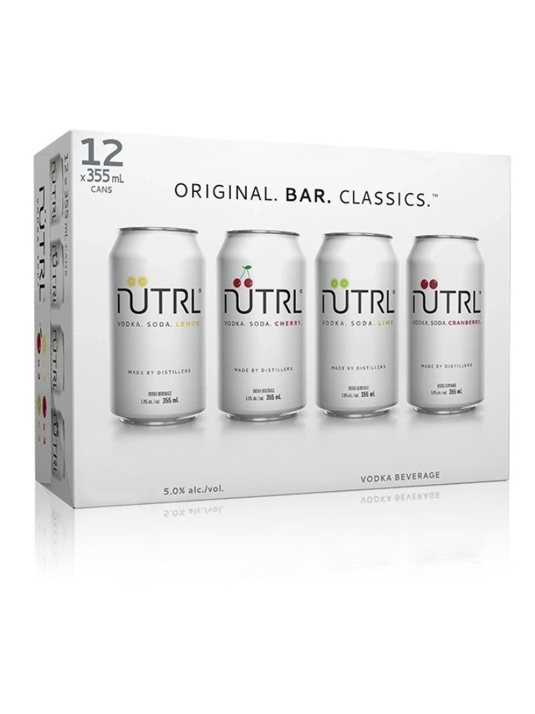 Nutrl Bar Classics Mixer 12 pack ( 5%abv)