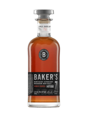 Baker’s Kentucky Single Barrel Straight Bourbon Whiskey  7yr (53.5% abv)