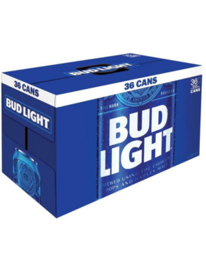Bud Light 36 pk can (4v)