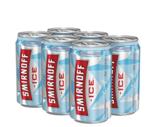 Smirnoff 6 cans