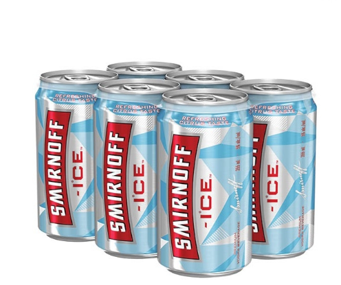 Smirnoff 6 cans
