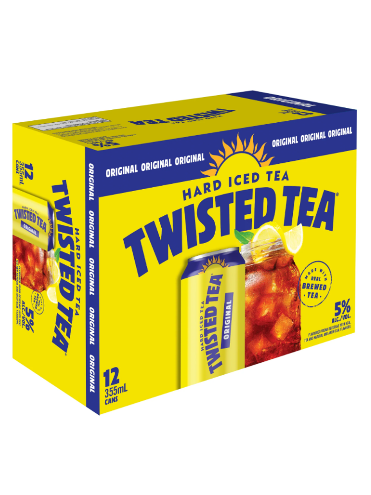 TWISTED TEA ORIGINAL HARD ICED TEA 12PKC