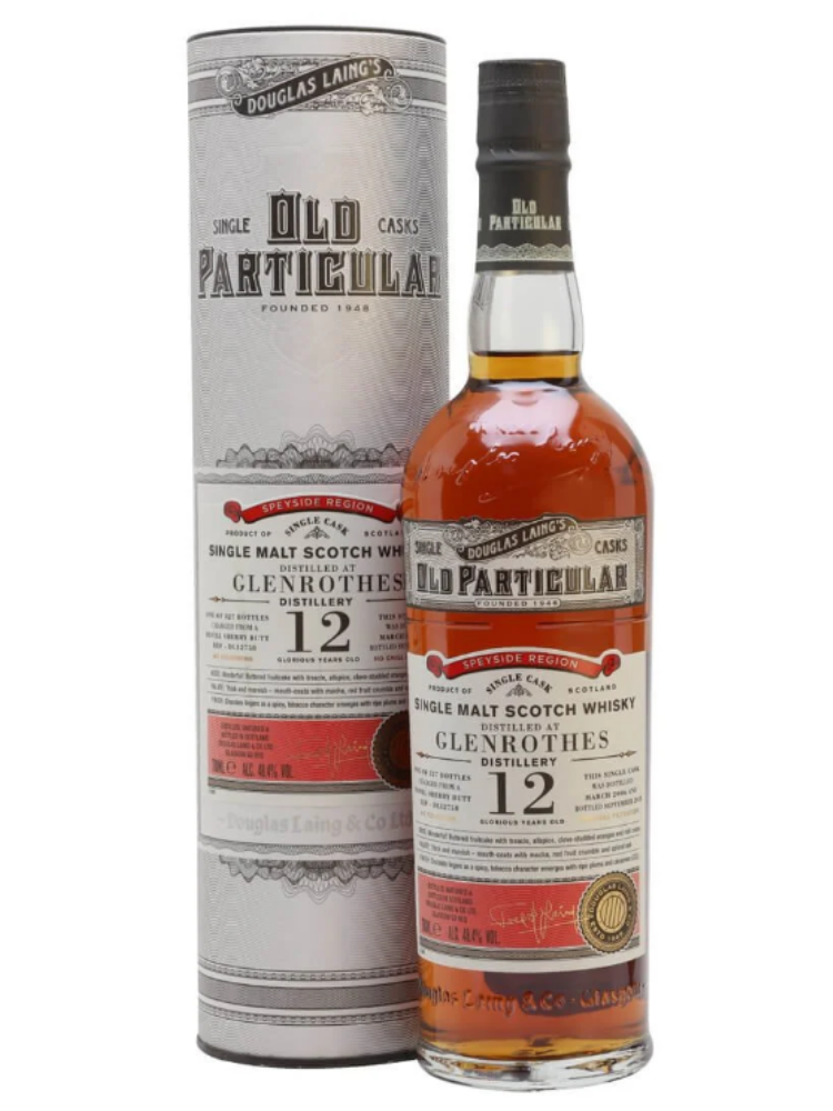 Old Particular Glenrothes-Sherry 12 Year